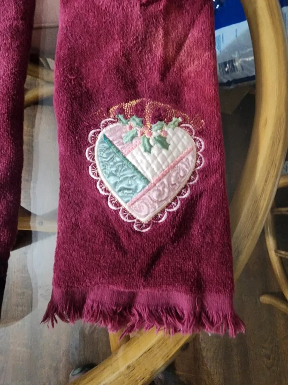 Burgandy Hand Towels